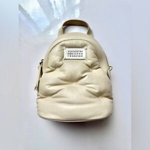 MAISON MARGIELA Beige Glam Slam Backpack